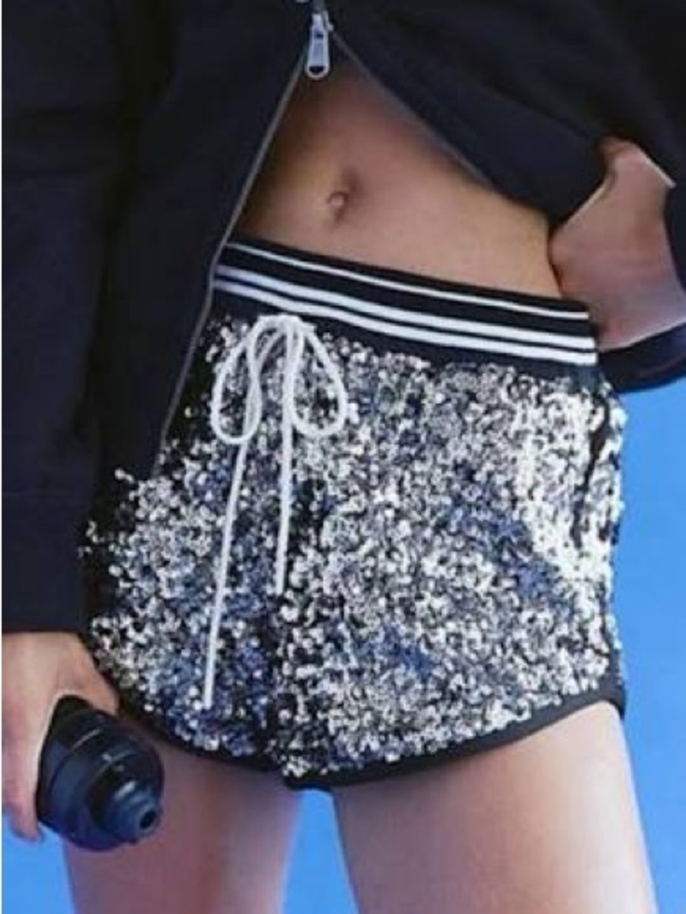NWT Fp Movement by Free People Shining Star Sequined Shorts Size XS